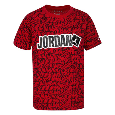 Jordan Printed Jersey Logo T-Shirt T Shirt Jordan   