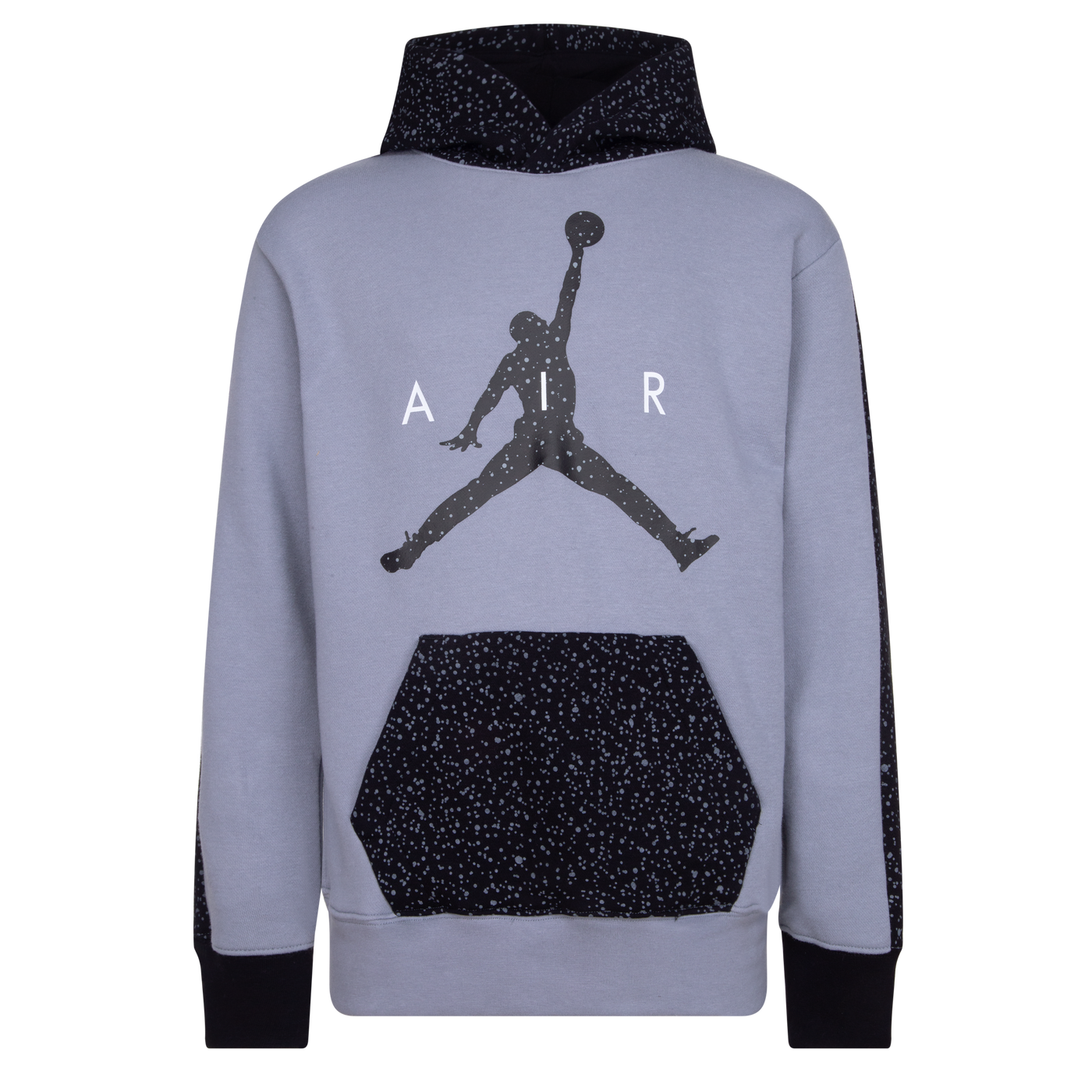 jordan grey air speckle french terry pullover hoodie Sweatshirt Jordan   