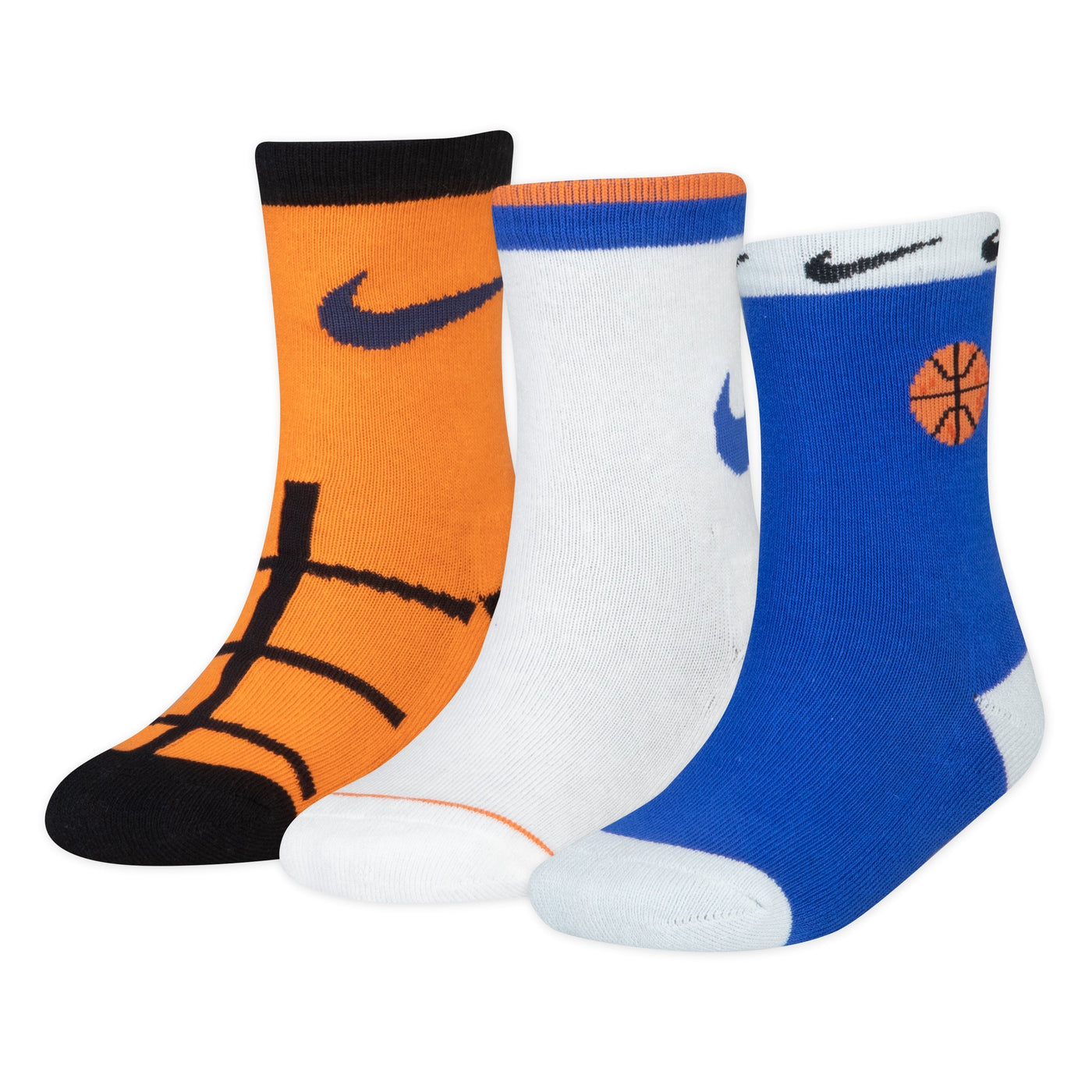 Nike Basketball Crew Socks 3-Pack Socks Nike   