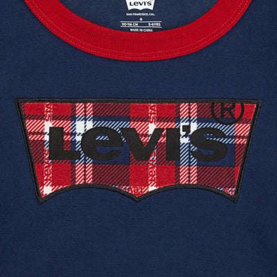 Levi's® Big Boys Tee Shirt and Pants Set Night Suit Levi's   