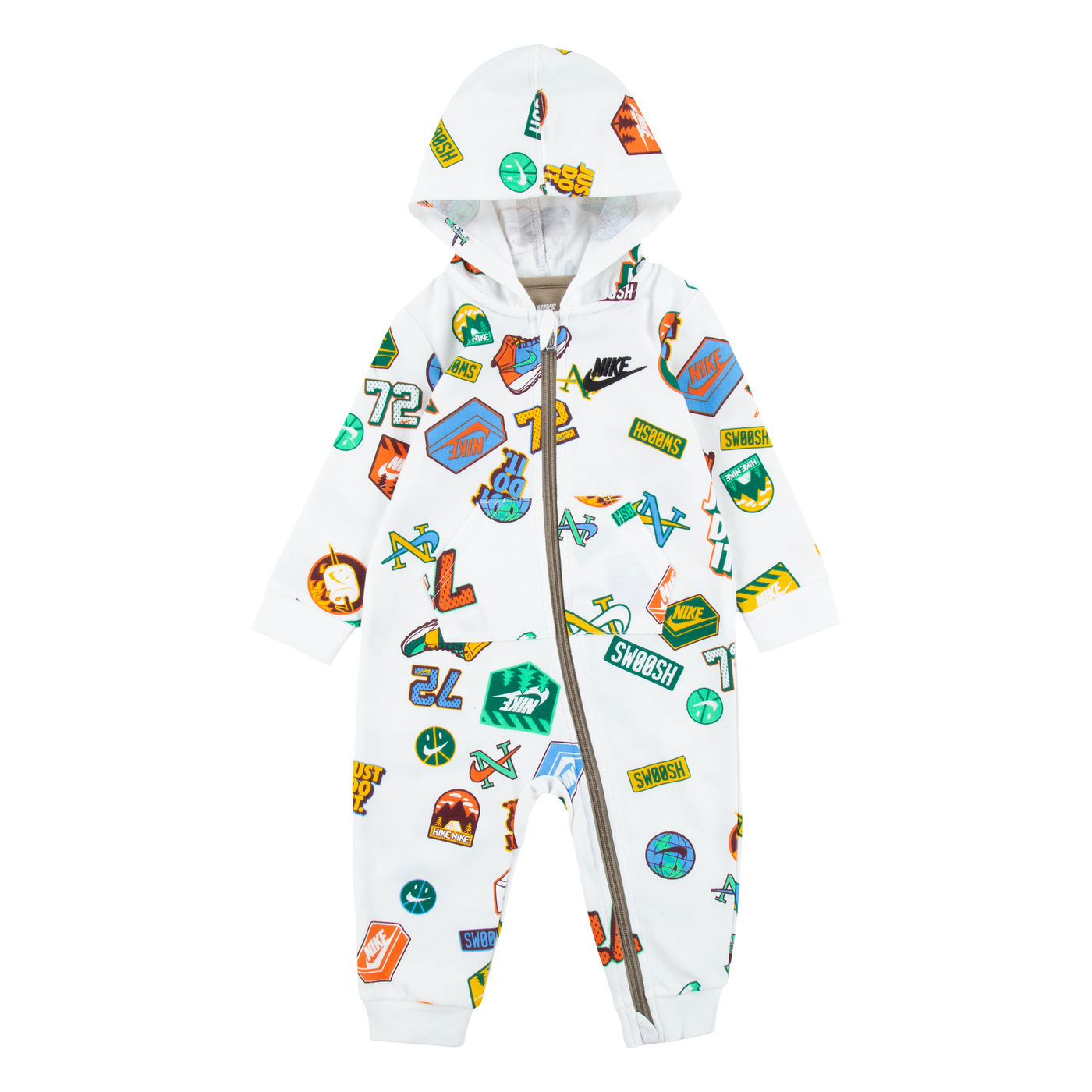 nike white great outdoors coverall Bodysuit Nike   