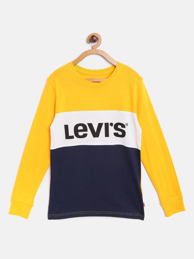 Levi's® Colorblock Logo Long Sleeve T-Shirt T Shirt Levi's   
